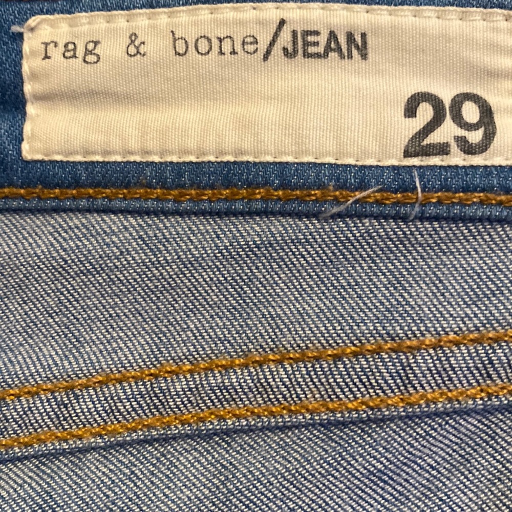 Rag & Bone/JEAN
RBW 23 Kilbowie Distressed Zip Skinny Jeans - Picture 7 of 9